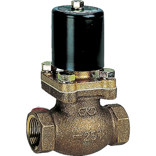トラスコ中山 CKD 蒸気用パイロットキック式2ポート電磁弁 110-3750(ご注文単位1台)【直送品】