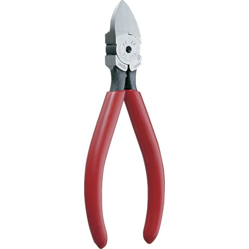 トラスコ中山 KEIBA プラスチック用ニッパー(刃先形状スタンダード) 125(ご注文単位1個)【直送品】