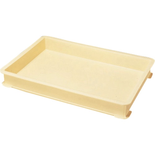 トラスコ中山 積水 食品用コンテナ PL-87 クリーム(ご注文単位1個)【直送品】