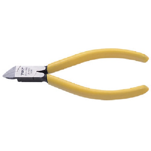 トラスコ中山 TOP プラスチックニッパ(バネ付) ストッパー付 125mm(ご注文単位1個)【直送品】