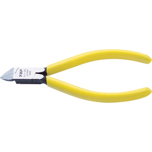 トラスコ中山 TOP プラスチックニッパ(バネ付) 150mm(ご注文単位1個)【直送品】