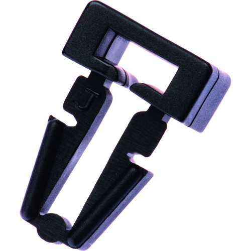トラスコ中山 パンドウイット 押し込み型固定具 耐候性黒 (1000個入) 477-5341(ご注文単位1袋)【直送品】