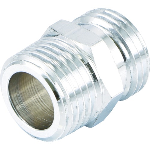 トラスコ中山 ASOH フレキ用ニップル(Pニップル) 黄銅製 PF3/4×PT3/4(ご注文単位1個)【直送品】