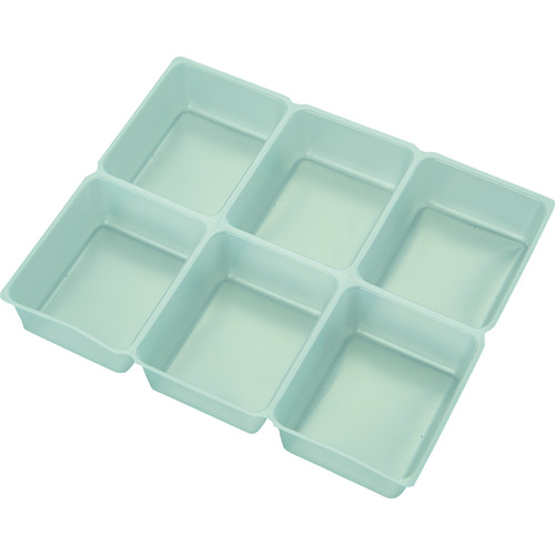 トラスコ中山 TRUSCO PPトレー 角 ミシン目付き 6マス 51X66(ご注文単位1袋)【直送品】