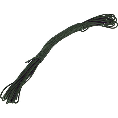 トラスコ中山 TRUSCO パラコード 4mmx15m OD(ご注文単位1本)【直送品】