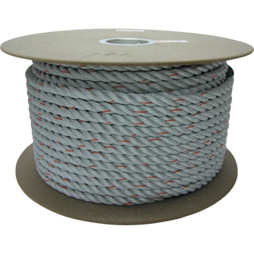 トラスコ中山 ユタカメイク ダイヤロープ ドラム巻 16mm×100m（ご注文単位1巻）【直送品】
