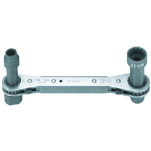 トラスコ中山 TOP 両スライドラッチ 本体10X17mm ソケット13X19mm(ご注文単位1個)【直送品】