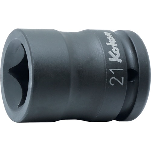 トラスコ中山 コーケン ホイールナット用4角ソケット 差込角19.0mm 対辺20mm(ご注文単位1個)【直送品】