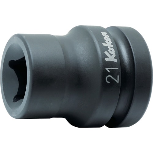 トラスコ中山 コーケン ホイールナット用4角ソケット 差込角25.4mm 対辺19mm(ご注文単位1個)【直送品】
