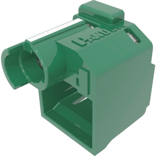 トラスコ中山 パンドウイット パッチコードロック(LANケーブルロック) 緑 10個入り 専用工具1個付き PSL-DCPLRE-GR(ご注文単位1袋)【直送品】