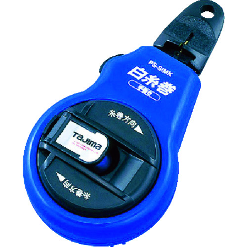 トラスコ中山 タジマ ピーライン白糸巻 手巻き30m(ご注文単位1個)【直送品】