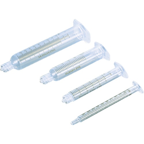 トラスコ中山 MUSASHI ディスペンサー UVブロックシリンジ 目盛付 10ml 50本入り(ご注文単位1パック)【直送品】