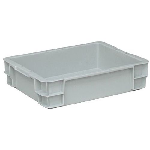 トラスコ中山 YAZAKI ポリテナー 14L ライトグレー(ご注文単位1個)【直送品】