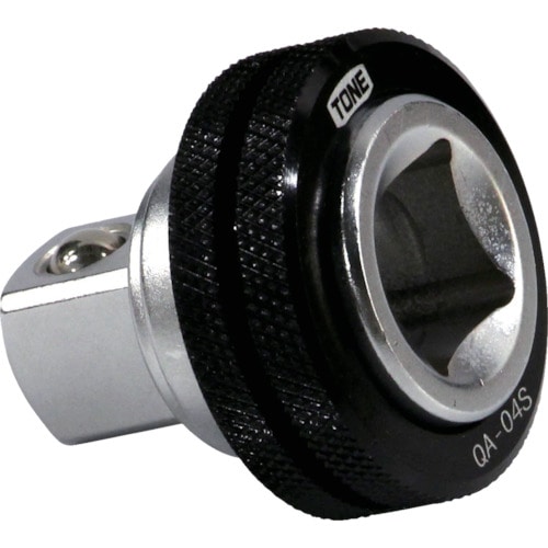 トラスコ中山 TONE ソケットアダプター クイックアダプター 差込角12.7mm 全長35mm 外径34mm（ご注文単位1個）【直送品】