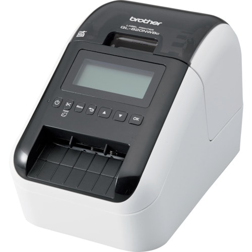 トラスコ中山 ブラザー 2インチ感熱ラベルプリンター”QL820NWBc”(ご注文単位1台)【直送品】