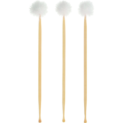 トラスコ中山 GREENBELL ぼん天耳かき 3本組 全長160mm(ご注文単位1袋)【直送品】