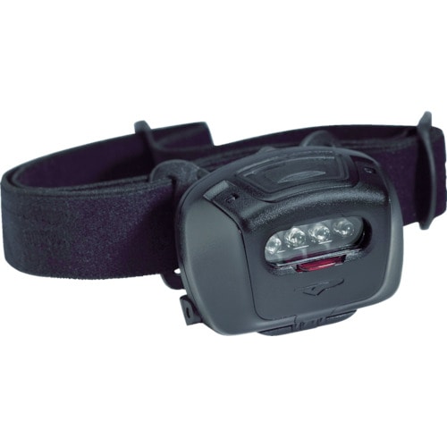 トラスコ中山 PRINCETON LEDヘッドライト QUADタクティカル BK(ご注文単位1個)【直送品】