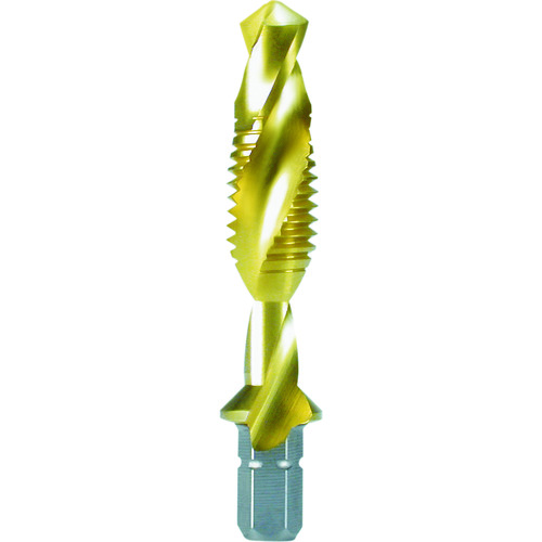 トラスコ中山 RUKO 六角軸タッピングドリル M3X0.5 36mm チタン(ご注文単位1本)【直送品】