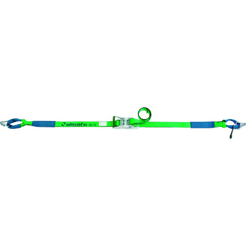 トラスコ中山 allsafe ラッシングベルト ラチェット式しぼり&ナローフック重荷重 763-5443(ご注文単位1台)【直送品】