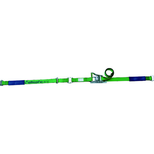 トラスコ中山 allsafe ベルト荷締機 ワンピースキャッチャー付ラッシングベルト(ご注文単位1台)【直送品】