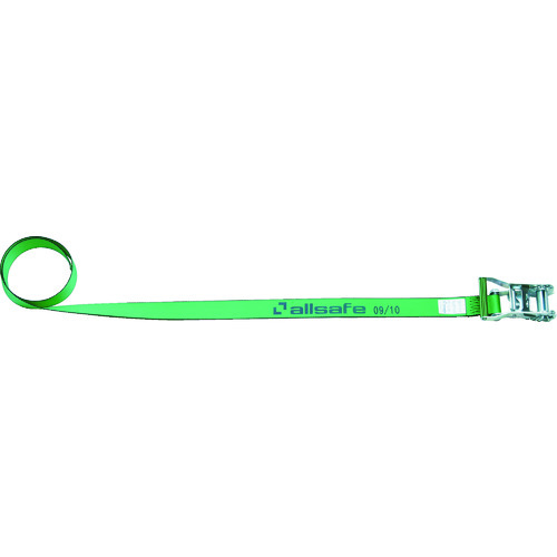 トラスコ中山 allsafe ラッシングベルト ラチェット式ラウンド仕様重荷重 763-5478(ご注文単位1台)【直送品】