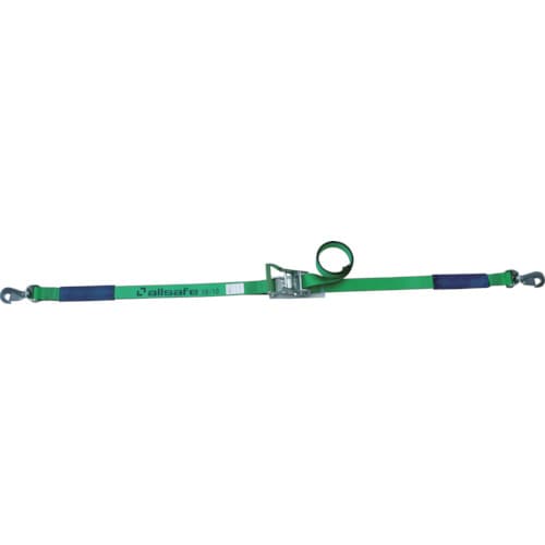 トラスコ中山 allsafe ラッシングベルト ラチェット式回転スナップフック重荷重 763-5541(ご注文単位1台)【直送品】