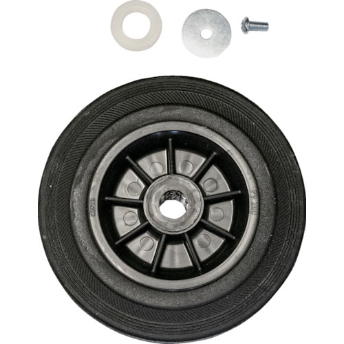 トラスコ中山 EdmoLift ハンドリフターCZ交換用前輪 200mm(ご注文単位1個)【直送品】