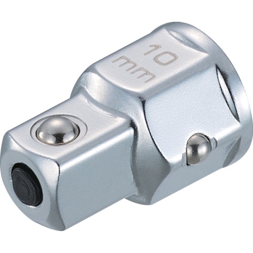 トラスコ中山 TONE ソケットアダプター ラチェットめがね用アダプター 差込角6.35mm 全長18mm(ご注文単位1個)【直送品】