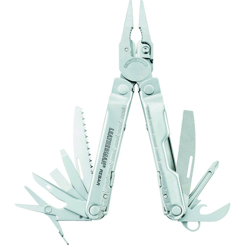 トラスコ中山 レザーマン ナイフレスREBAR ナイロンケース付き(ご注文単位1個)【直送品】