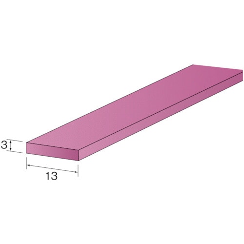 トラスコ中山 ミニモ フィニッシュストーン WA#600 3×13mm (10個入)(ご注文単位1袋)【直送品】