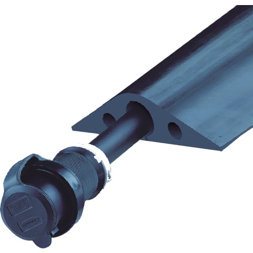 トラスコ中山 CHECKERS ラバーダクトプロテクター 幅152.4MM×長さ1524MM 490-4915(ご注文単位1本)【直送品】