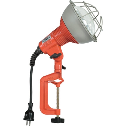 トラスコ中山 ハタヤ 防雨型作業灯 リフレクターランプ200W 100V電線0.3m バイス付 370-4203(ご注文単位1台)【直送品】