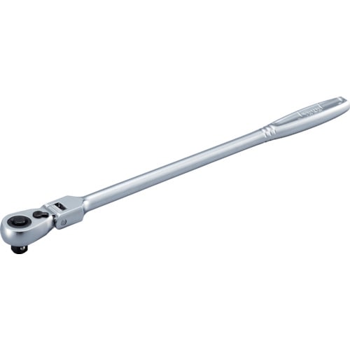 トラスコ中山 TONE ラチェットハンドル 首振りタイプ 歯数72枚 差込角9.5mm 全長327mm(ご注文単位1個)【直送品】