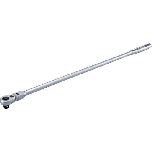 トラスコ中山 TONE ラチェットハンドル 首振りタイプ 歯数72枚 差込角12.7mm 全長628mm（ご注文単位1個）【直送品】