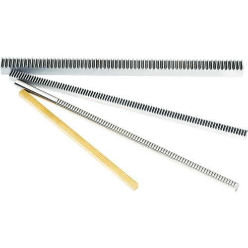 トラスコ中山 kg 黄銅ラック RK80B5-0710 全長505mm 有効歯数198 歯幅7mm(ご注文単位1個)【直送品】