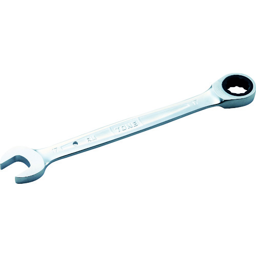 トラスコ中山 TONE ラチェットめがねレンチ 17mm(ご注文単位1個)【直送品】