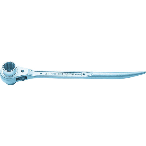 トラスコ中山 TOP シノマガリラチェットレンチ 17X19mm(ご注文単位1個)【直送品】