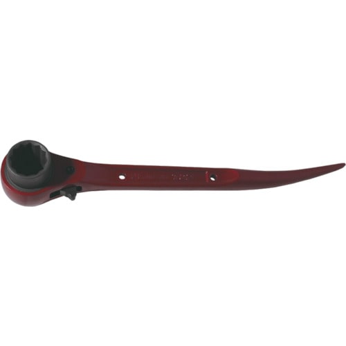 トラスコ中山 TOP ショートラチェットレンチ 17X21mm(ご注文単位1個)【直送品】