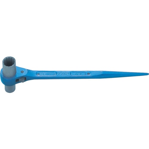トラスコ中山 TOP ロングソケットラチェットレンチ 19X21mm(ご注文単位1個)【直送品】