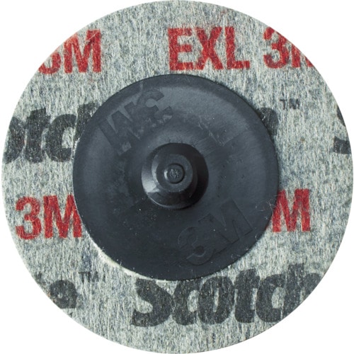 トラスコ中山 3M ロロック EXLユニホイール 50mm #240相当(ご注文単位10個)【直送品】