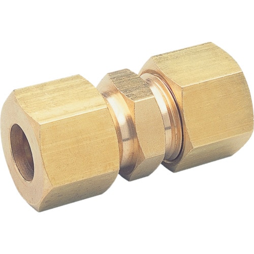 トラスコ中山 ASOH 両口リングジョイント Φ12.7(ご注文単位1個)【直送品】
