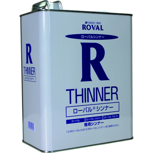 トラスコ中山 ROVAL 亜鉛メッキ塗料 ローバルシンナー 1L缶(ご注文単位1缶)【直送品】