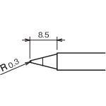 トラスコ中山 グット 替こて先 B (1本=1PK)(ご注文単位1個)【直送品】