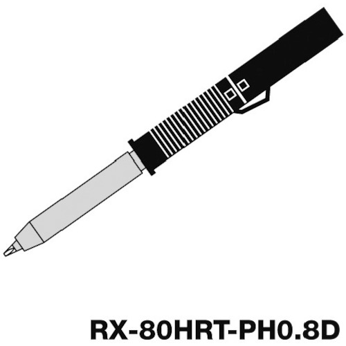 トラスコ中山 グット 温調はんだこてRX-802ASPH用交換こて先 438-0941(ご注文単位1個)【直送品】