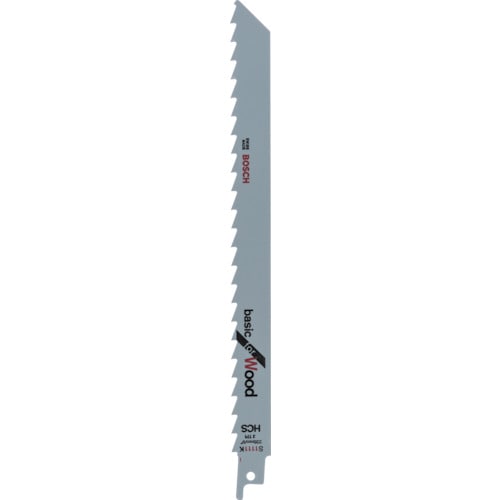 トラスコ中山 ボッシュ セーバーソーブレード (2本入) 全長225mm 118-8015(ご注文単位1パック)【直送品】