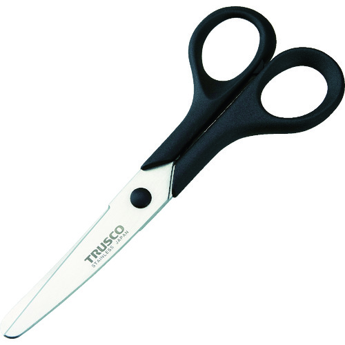 トラスコ中山 TRUSCO ステンレスはさみ 先丸安全型 150mm(ご注文単位1個)【直送品】