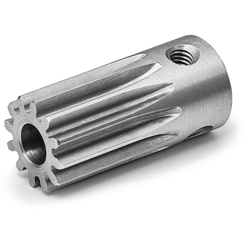 トラスコ中山 kg S45C平歯車 S1S 16K*0808 モジュール1.0 圧力角20度(並歯) 歯数16 形状K1(ご注文単位1個)【直送品】