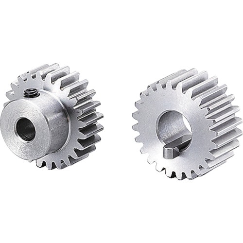 トラスコ中山 kg S45C平歯車 S1S30B*0808 モジュール1.0 圧力角20度(並歯) 歯数30 形状B1(ご注文単位1個)【直送品】