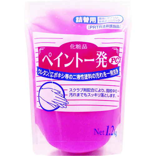 トラスコ中山 SYK ペイント一発PC詰替 1.2kg(ご注文単位1個)【直送品】
