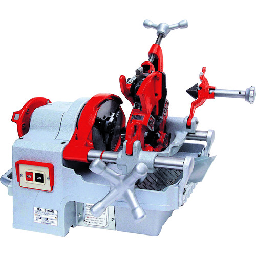 トラスコ中山 REX 207315 自動切上ダイヘッド付パイプマシン S40A3(ご注文単位1台)【直送品】